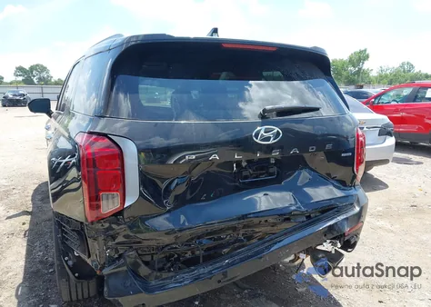 2025 Hyundai Palisade Sel Premium from USA, damaged, VIN KM8R4DGE5SU915258